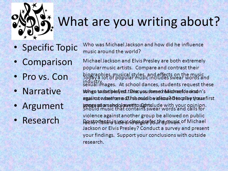 music topics to write about music topics to write about