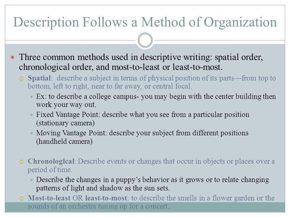 descriptive writing 3 essay Every student should learn about the format and structure of descriptive essay prior to its writing | our company offers writing assistance for every customer. descriptive writing 3 essay Every student should learn about the format and structure of descriptive essay prior to its writing | our company offers writing assistance for every customer.