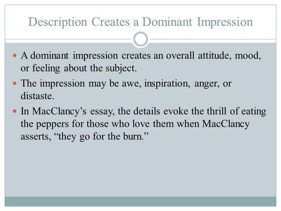 describtion essay A descriptive essay mirrors the mood of the writer and conjures images that breathe it is often regarded as the most structured form of writing as it is. describtion essay A descriptive essay mirrors the mood of the writer and conjures images that breathe it is often regarded as the most structured form of writing as it is.