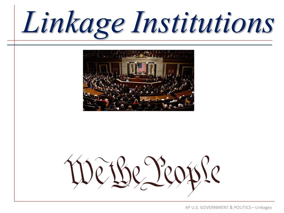 linkage institutions