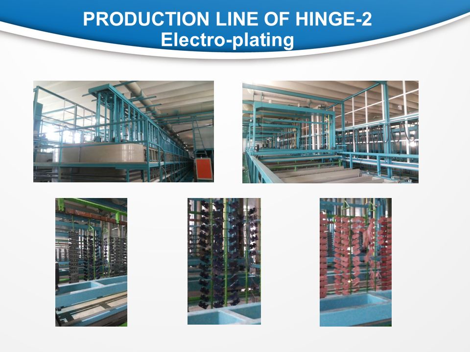 PRODUCTION LINE OF HINGE-2 Electro-plating