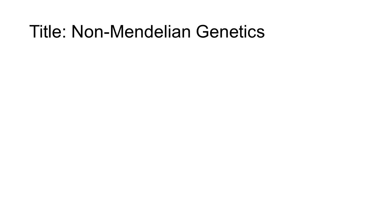 worksheet Non Mendelian Genetics Worksheet science fact of the day at max speed a male kangaroo can leap 7 5 title non mendelian genetics