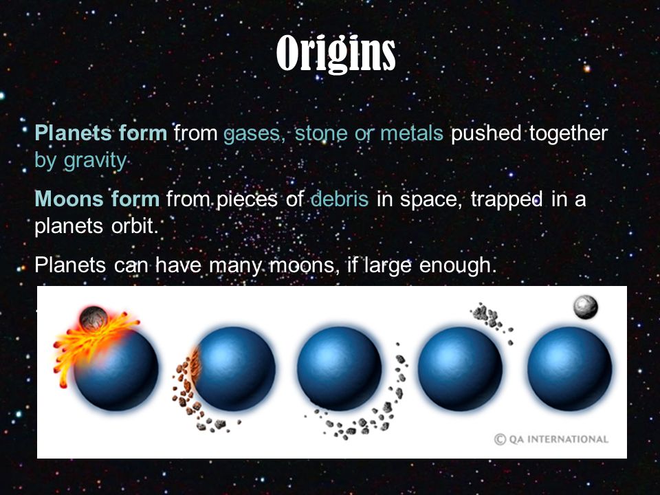 planets moons stars gr 9 science composition terrestrial how planets form