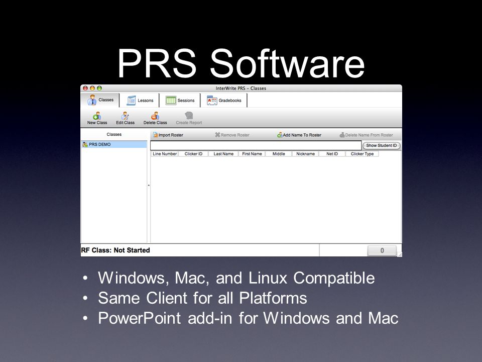 Clickers At Penn State An Intro To Interwrite Prs Dave Test It 5 Prs Software Windows Mac And Linux Compatible Same Client For All Platforms Powerpoint Add In Windowac
