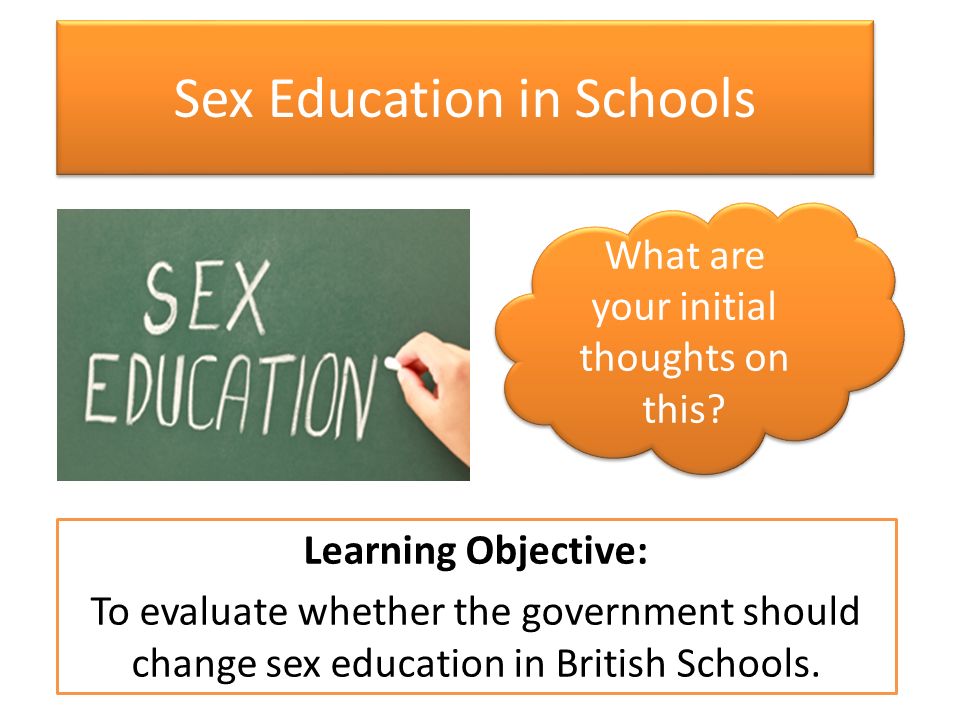 Sexual education school
