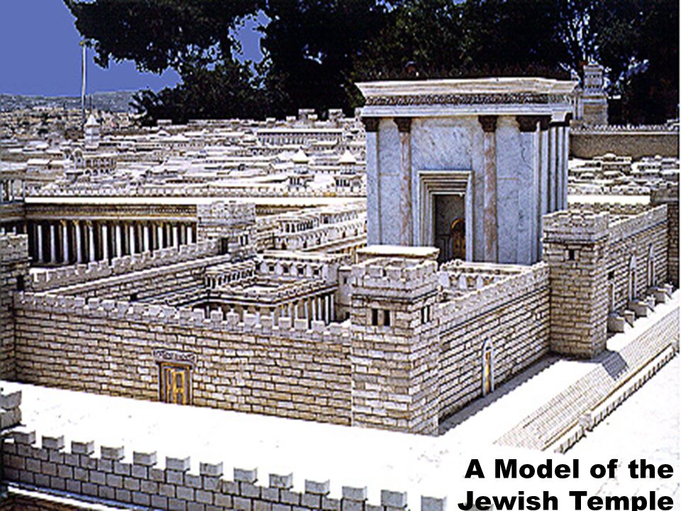A Model of the Jewish Temple