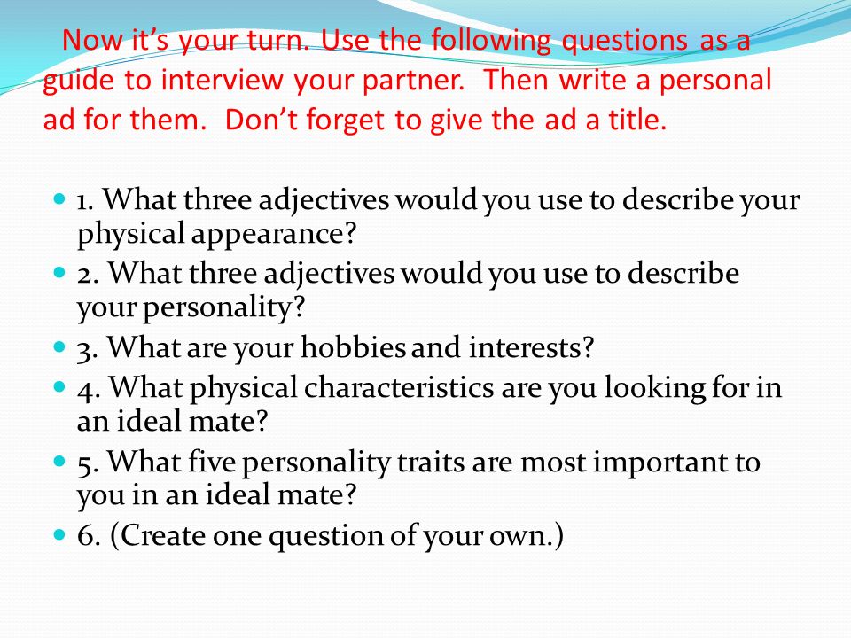 what are your hobbies and interests