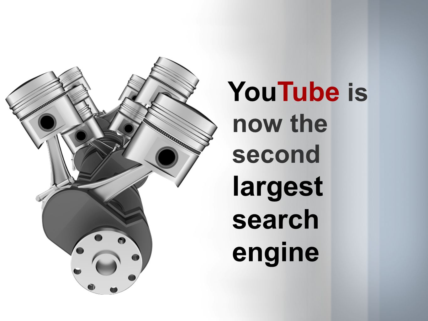 YouTube is now the second largest search engine