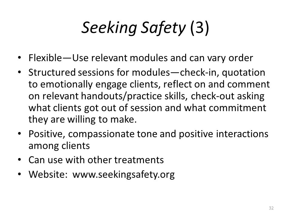 Printables Seeking Safety Worksheets treatment of substance use disorders in veterans with post seeking safety 3 flexibleuse relevant modules and can vary order structured sessions for modulescheck