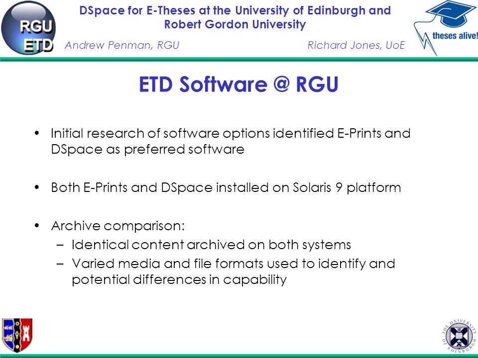 dspace thesis Once you have passed the final defense and satisfied the requirements of the committee, you are ready to submit your thesis for review. dspace thesis Once you have passed the final defense and satisfied the requirements of the committee, you are ready to submit your thesis for review.