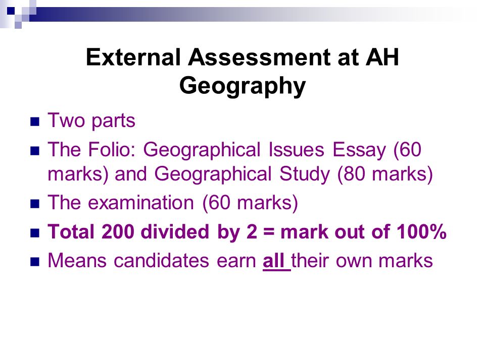 Advanced higher geography issues essay examples