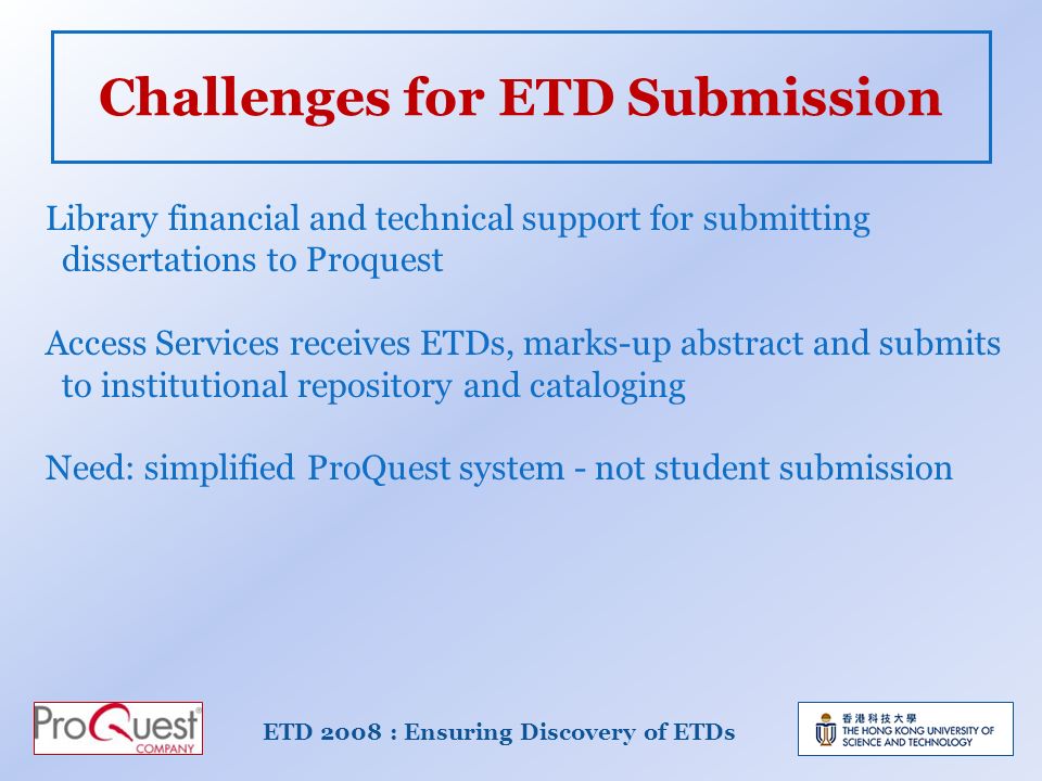Proquest Dissertations