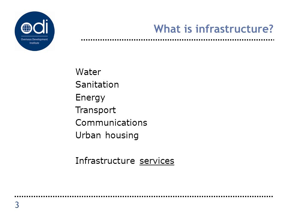 What is infrastructure.