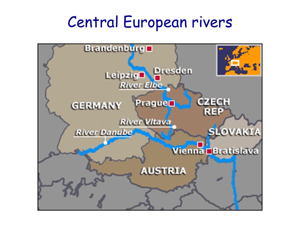 Central European rivers