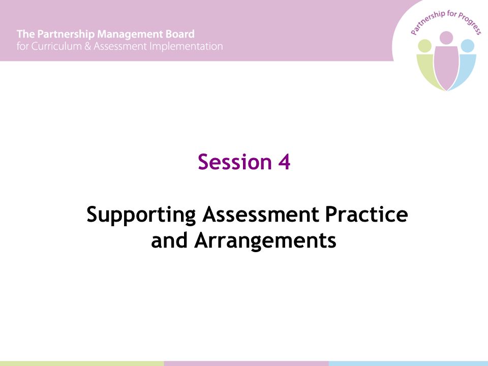 Session 4 Supporting Assessment Practice and Arrangements