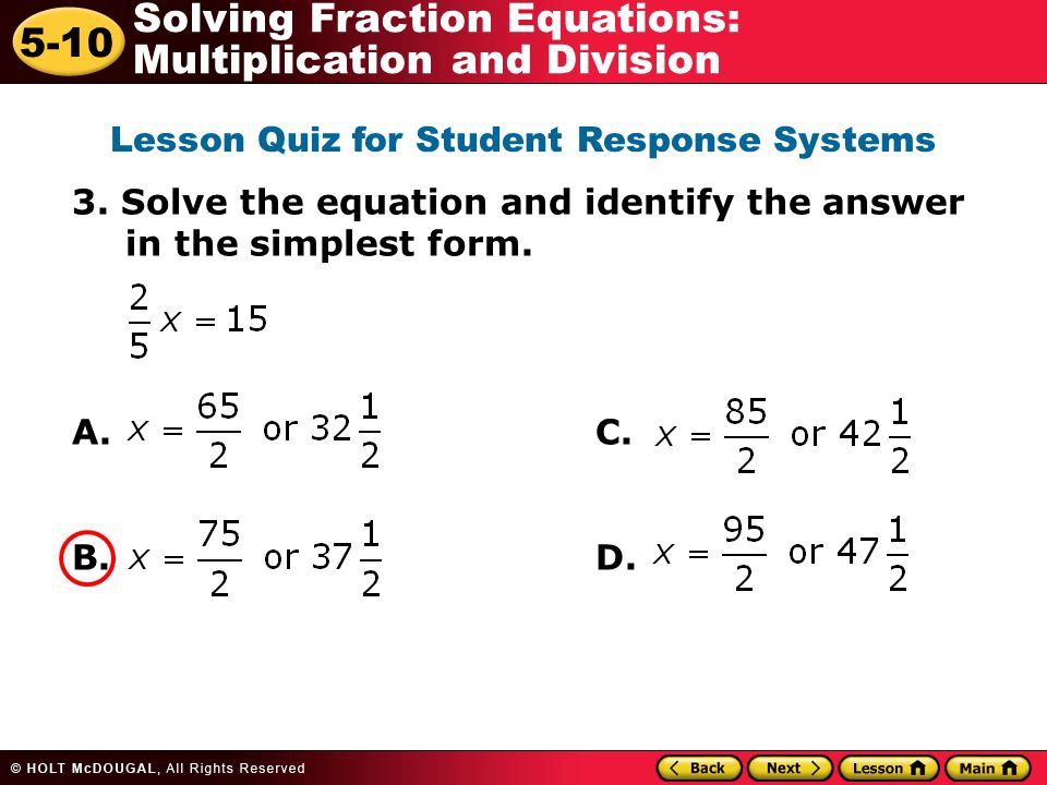 Solving Fractional Equations Talkchannels 5 10 Solving Fraction Equations Multiplication And Division Warm