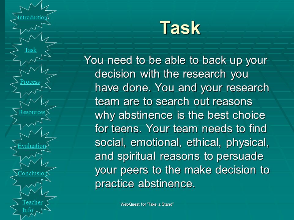 Research Paper Webquest