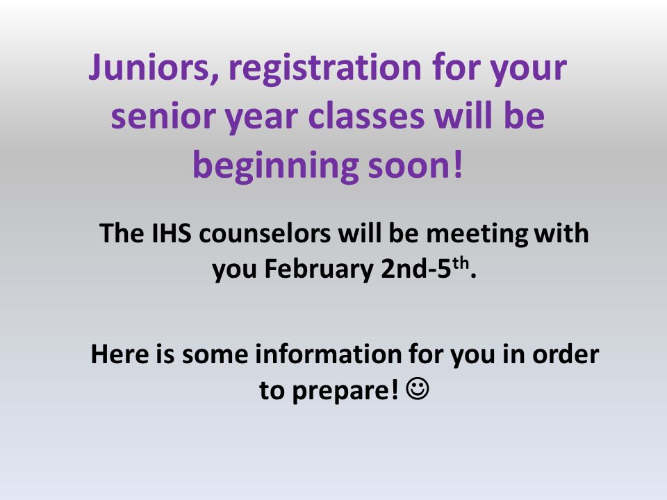 class of 2017 registration for senior classes independence high registration information sheet ut austin