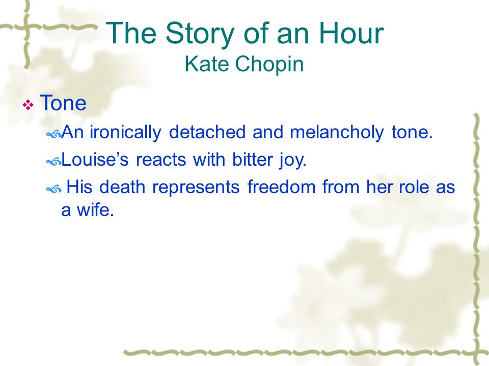sense of exhilaration and freedom in the story of an hour by kate chopin sense of exhilaration and freedom in the story of an hour by kate chopin