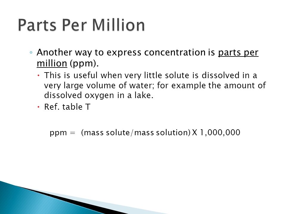 Chapter 16 A Sinkhole Forms When The Roof Of Cave Weakens Another Way To Express Concentration Is Parts Per Million Ppm