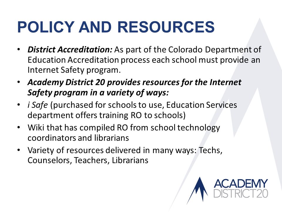 academy district 20