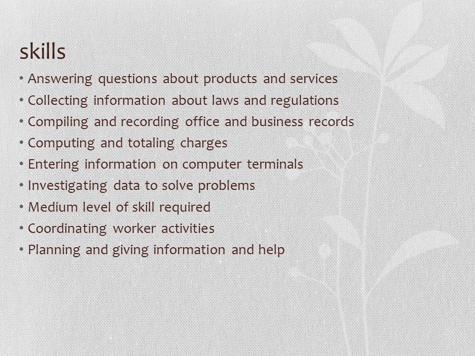business operations specialist