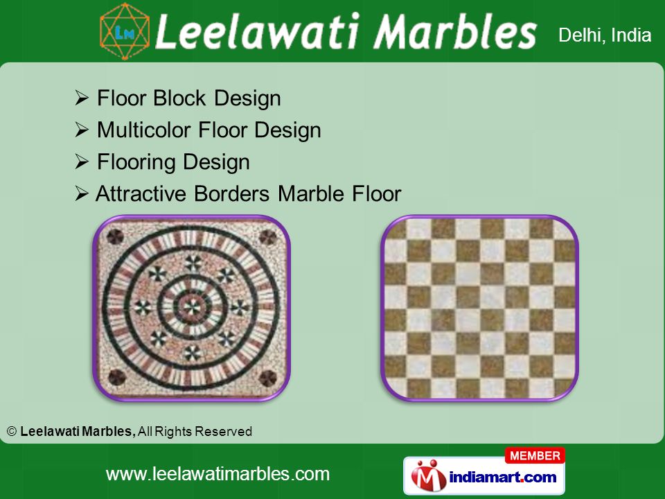 © Leelawati Marbles, All Rights Reserved Delhi, India    Floor Block Design  Multicolor Floor Design  Flooring Design  Attractive Borders Marble Floor