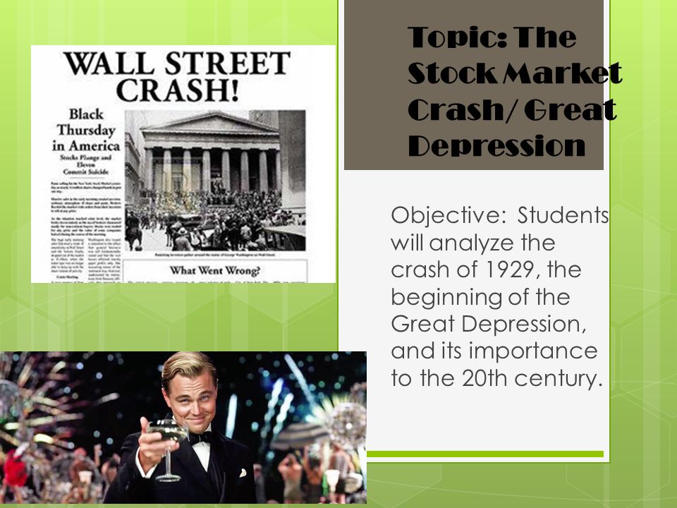 an analysis of the cause of the stock market crash of 1929 and the great depression an analysis of the cause of the stock market crash of 1929 and the great depression