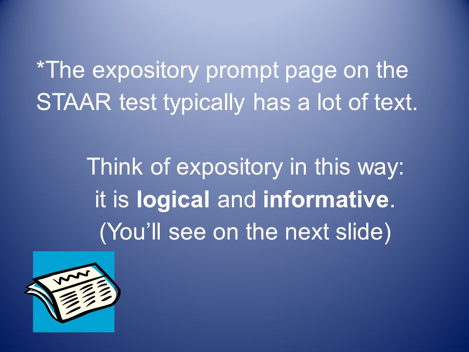 Write An Expository Essay