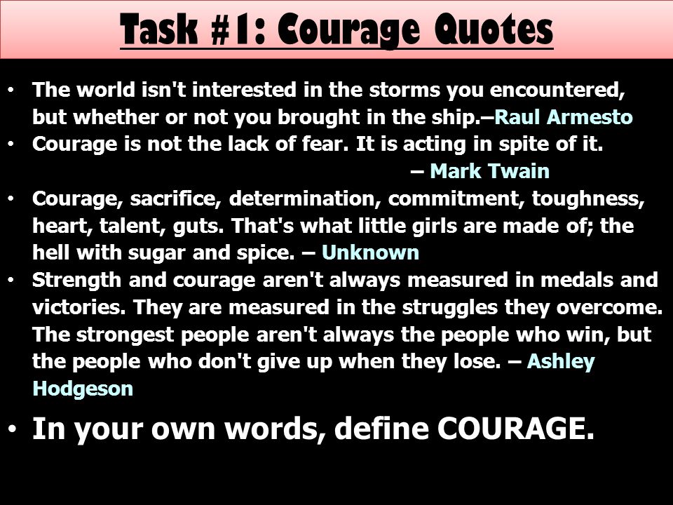 courage essay essay Free essay: courage is a necessity to overcome fears and achieve a desired goal fear is something that exists in all of us there is no hero or any. courage essay essay Free essay: courage is a necessity to overcome fears and achieve a desired goal fear is something that exists in all of us there is no hero or any.
