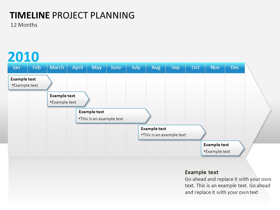 timeline project example