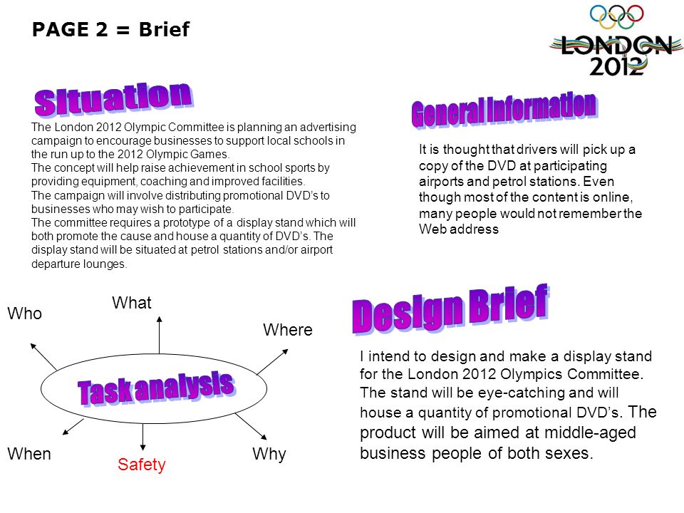 project front page design online