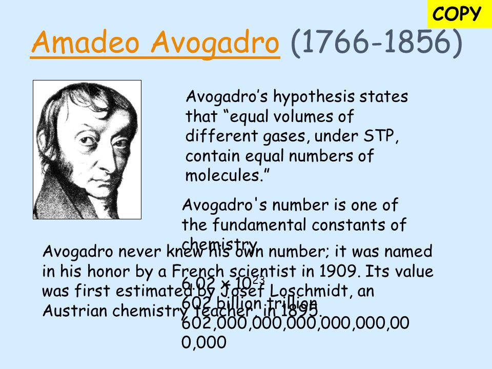 avagadros number essay Calculate avogadro’s number from two different measurements first, the volume of hydrogen gas formed at the cathode can be measured and. avagadros number essay Calculate avogadro’s number from two different measurements first, the volume of hydrogen gas formed at the cathode can be measured and.