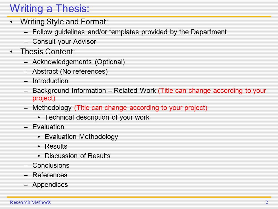 thesis writing methodology thesis writing methodology