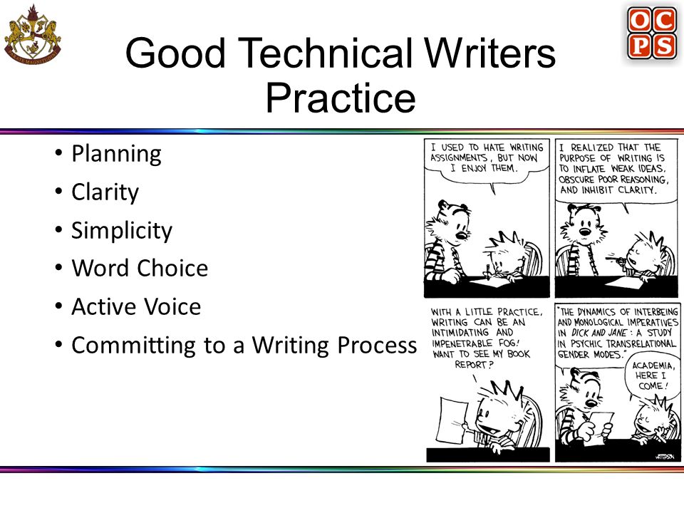 Technical Writing Assignments