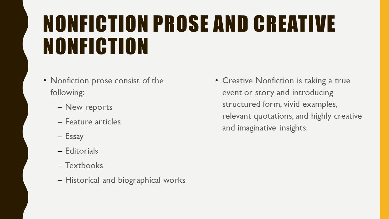 creative nonfiction essays examples