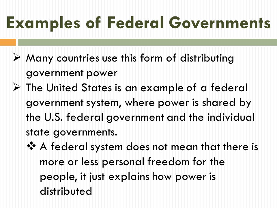 distribution of power ss7cg4 the student will compare and contrast what form of government is the us federal government