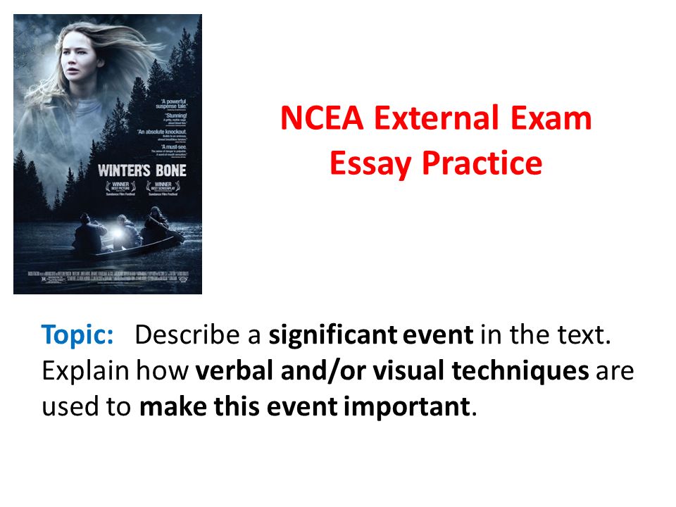Ncea film essay questions
