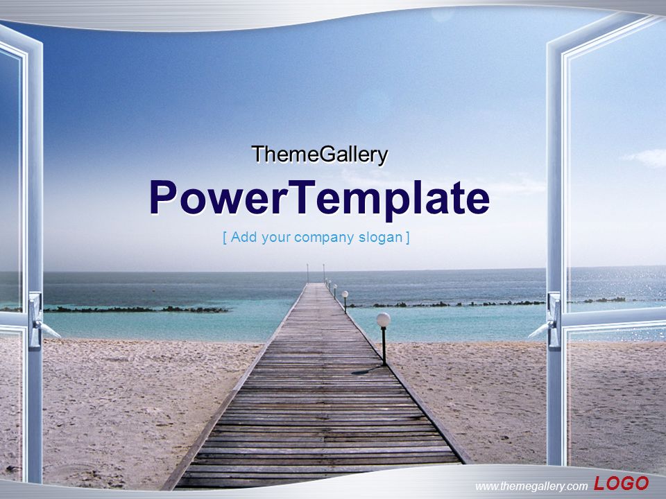 LOGO   ThemeGallery PowerTemplate [ Add your company slogan ]