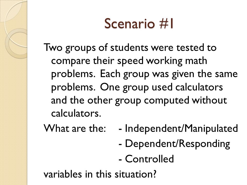 scientific method scenario scientific method scenario