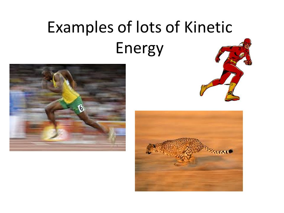 Image result for potential and kinetic energy examples