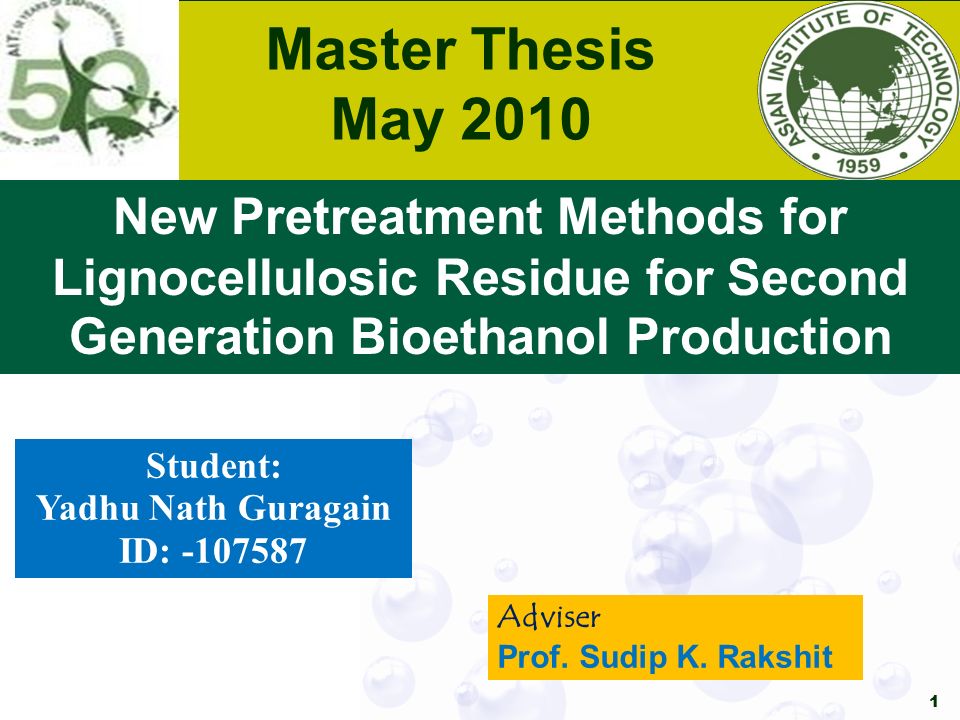 Thesis Discussion