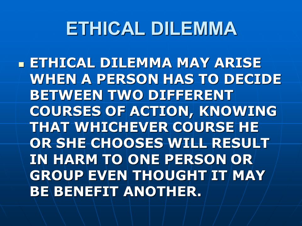 business ethics and dilemma Businesses must look at the expanding world of potential business ethics examples of ethical issues in business dilemma in conducting business. business ethics and dilemma Businesses must look at the expanding world of potential business ethics examples of ethical issues in business dilemma in conducting business.
