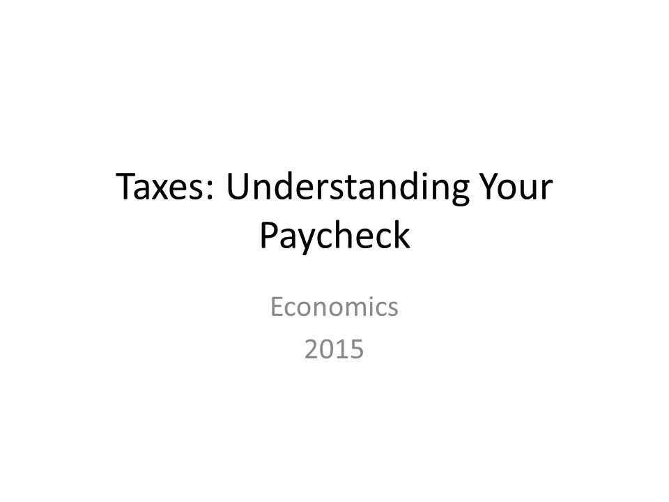 paycheck taxes calculator 2015