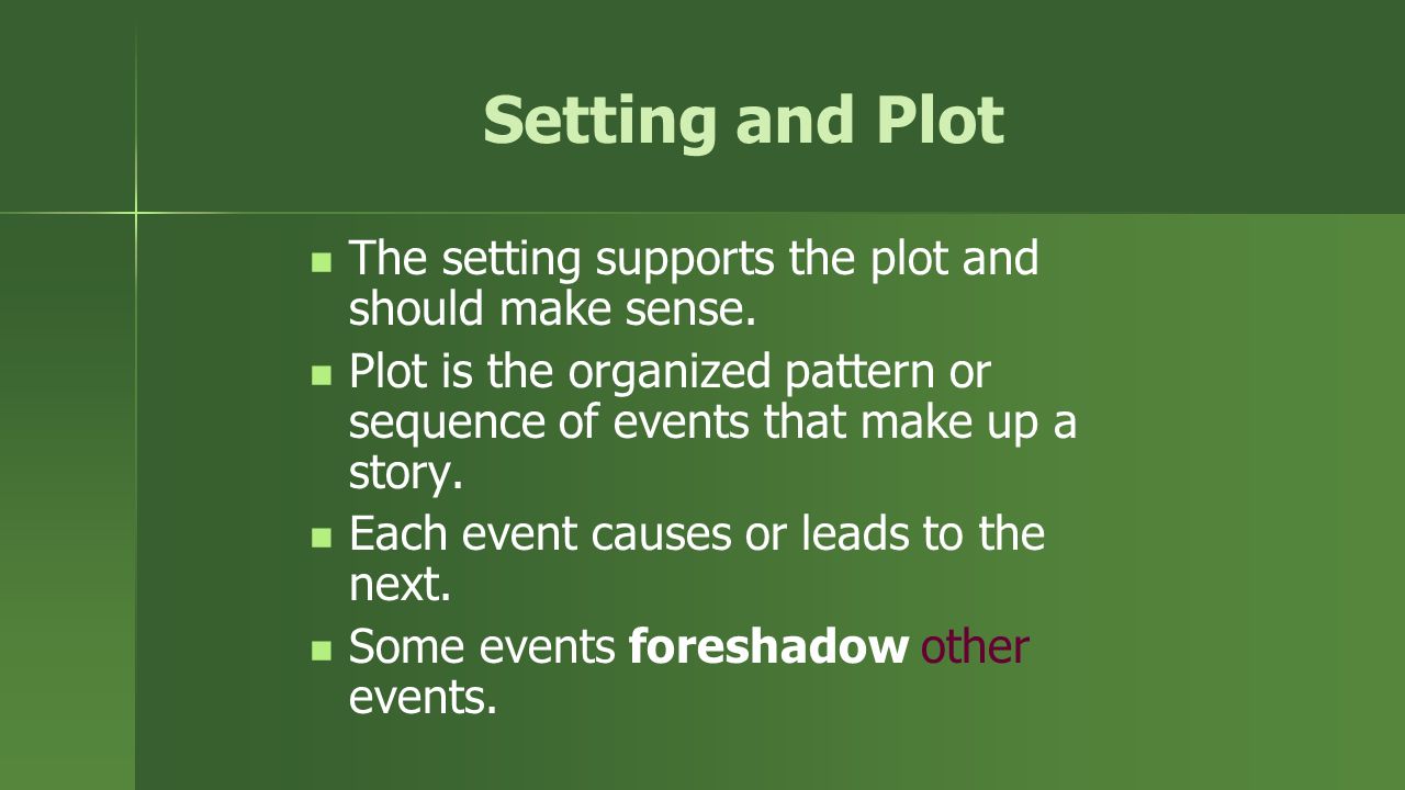 land lady mood setting and plot Writers should use all five senses when evoking the setting in a story look at the lists you've compiled which elements will contribute to this dominant mood. land lady mood setting and plot Writers should use all five senses when evoking the setting in a story look at the lists you've compiled which elements will contribute to this dominant mood.