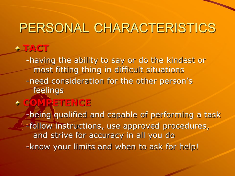 personal ability