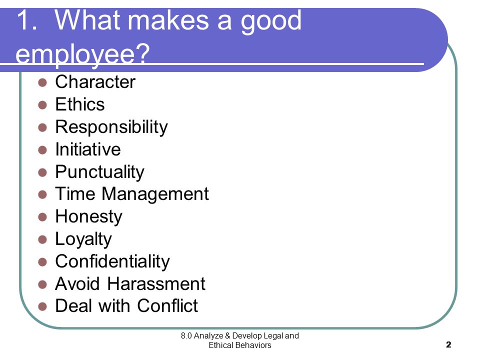 what makes a great employee
