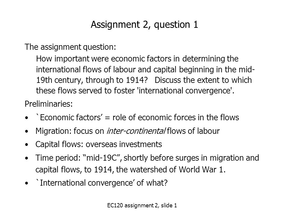 econ assignment 2 econ assignment 2