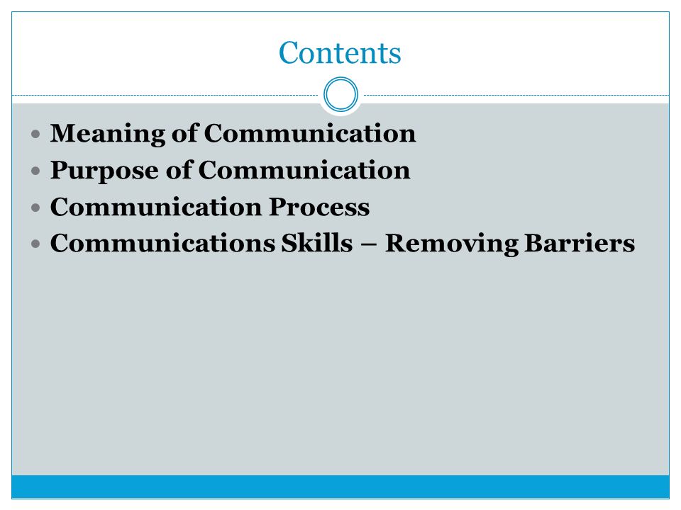 Essay On Communication