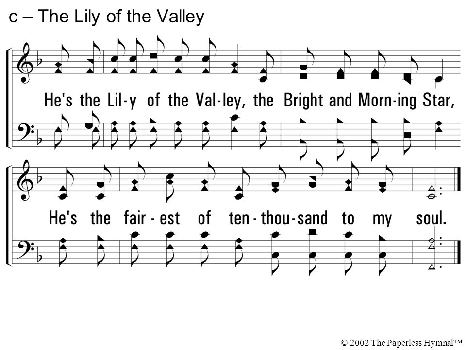 1 i have found a friend in jesus hes everything to me hes the i found the lily in my valley sheet music